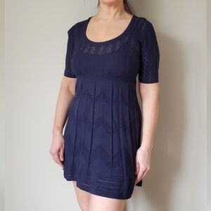 Missoni Dark Blue Knit Dress